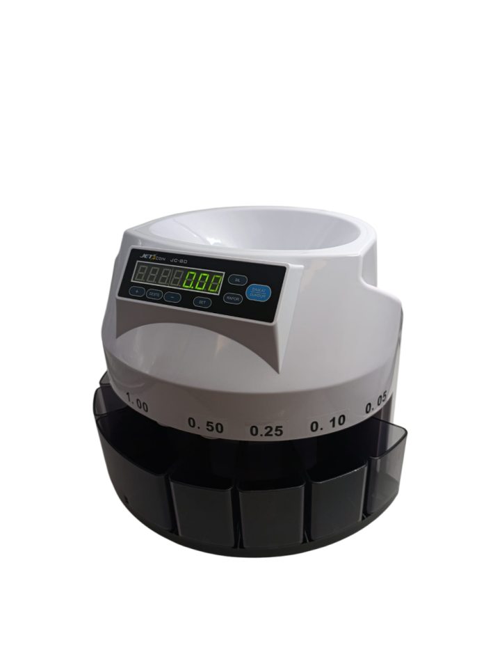 Jetcoin JC-80 Madeni Para Sayma Makinesi