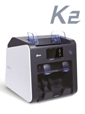 Kisan K2 <br /> Çift Katlı Para Sayma Makinesi TL,USD,EUR,GBP
