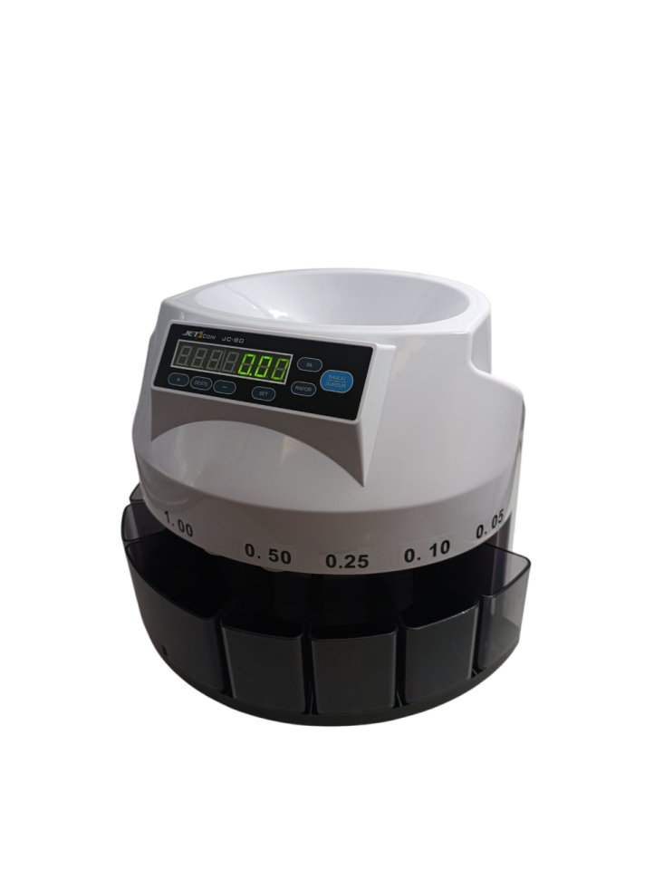 Jetcoin JC-80 Madeni Para Sayma Makinesi
