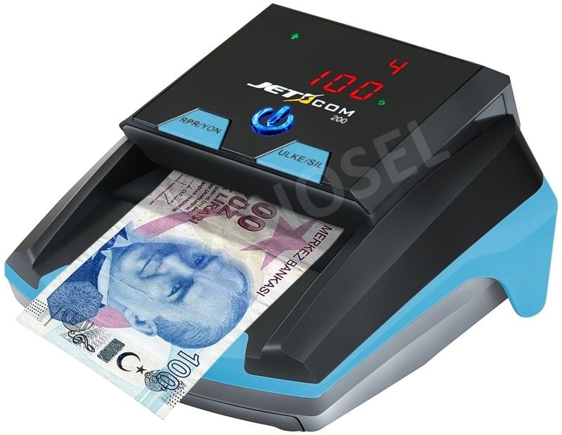 Jetcom 200S Sahte Para Dedektörü